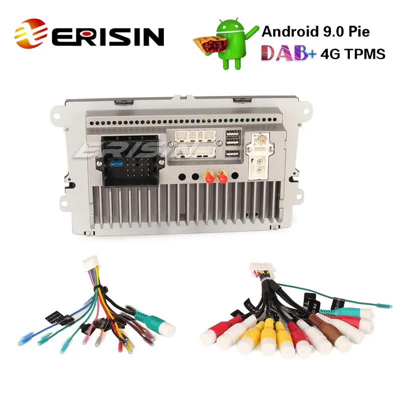 Erisin ES2628V " Android 9,0 автомобильный gps-навигатор OBD DAB+ DVR USB для Passat Polo гольф Tiguan Eos Seat