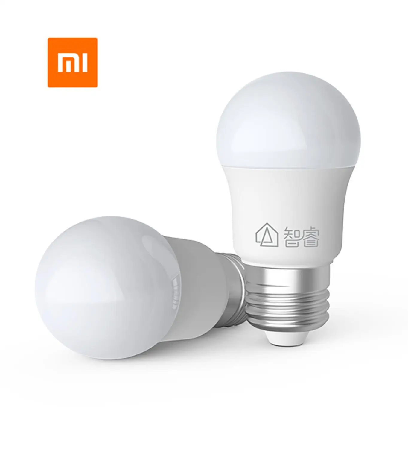 Черный Xiaomi Mijia Zhirui E27 5 Вт 500LM белый светодиодный светильник в форме шара для помещений комнатная потолочная лампа AC220V - Цвет: Черный