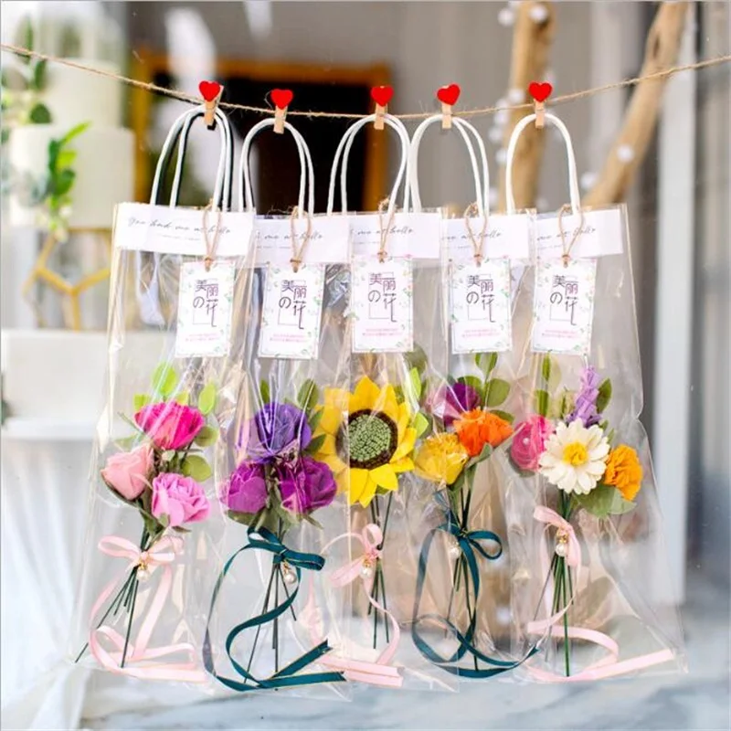 Offre spéciale bricolage fleurs artificielles maternelle apprentissage éducation jouets enfants artisanat jouets décoration de la maison noël Valentine cadeaux