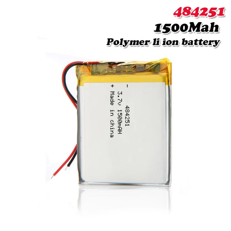3 7 V 1500mAh 484251 504050 литиевая полимерная аккумуляторная батарея для планшетного ПК