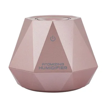 

Portable Travel Usb 180ML Mini Diamond Shaped Air Lightweight Humidifier For Car Travel Home Solid Easy