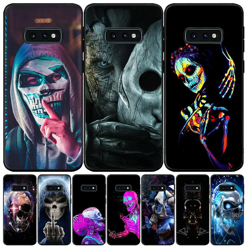 Силиконовый чехол для Samsung S20 S8 S9 S10 S10e Note 10 8 9 S7 Edge Plus Ultra | Мобильные телефоны и