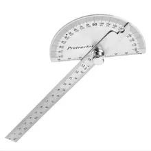 

180 Degree Adjustable multifunction Stainless Steel Measuring Angle Ruler Accurate In Scale Durable And Accurate Measuring Ruler