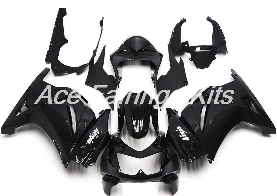 

New ABS fairing kit Fit for Kawasaki Ninja 250 EX250 ZXR250 2008-2014 08 09 10 11 12 13 14 Fairings set color black glossy