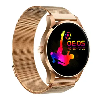 

STAR 37 Smart Wrist Watch 1.22inch IPS Screen 300mAh Battery Heart Rate Sensor 4.0 Stainless Steel Strap Wristwatch