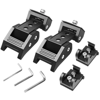 

Car Hood Latches Pins Hood Lock Catch Kit for 2007-2018 Jeep Wrangler JK JKU Black