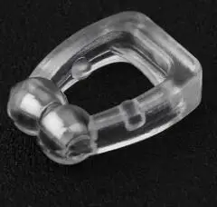 Белый 1 шт. силиконовые средства ухода за телом, анти храп нос клип Ночной сон анти зажим против храпа для остановки храпа - Цвет: Белый