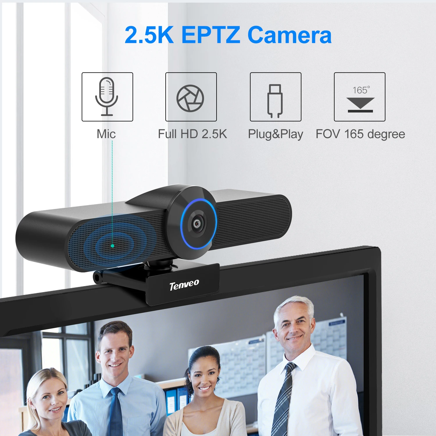 Tenveo Best Webcam For Zoom Meetings 2020 Tenveo EVA200 EPTZ