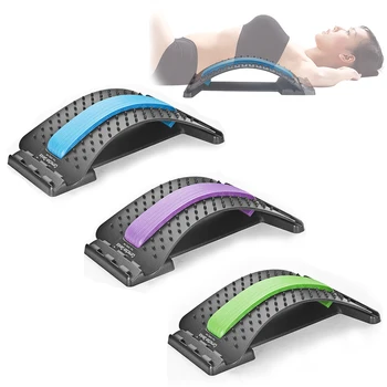 

Back Massager Stretcher Fitness Equipment Massage Tools Magic Stretch Back Lumbar Support Relaxation Spine Pain Relief Dropship