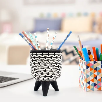 

Stationery Storage Container Pencil Marker Creative Home Office Storage Box Desk Organizer Shell Sundries Pen Container