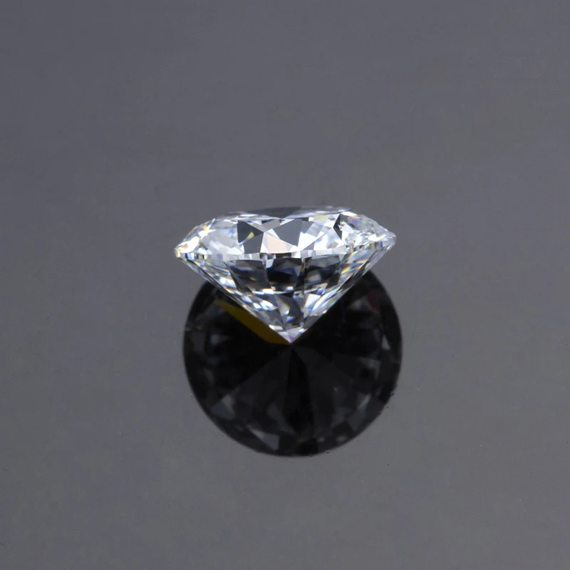 Factory Quality IGI Certificated HPHT CVD Lab Grown Polished Cut 0.5ct White Synthetic Diamond Price