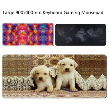 

For Sakura Wars Overwatch 900*400mm Large Gaming Mouse Pad Mat Waterproof Extended Lock Edge Computer Desk Notbook Table Mat Pad