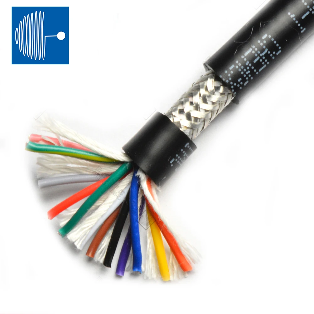 

TRIUMPHCABLE 10M UL2464 26AWG 2/3/4/5/6/8/10/12core PVC jacket multi-core shielded cable anti-interference control signal wire