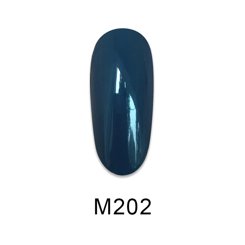 Гель-лак для ногтей Гибридный многоцветный ed Smog синий цвет ногтей УФ светодиодный Гель-лак для ногтей долговечный Макарон замачиваемый УФ-гель 10 мл Лак - Цвет: M202