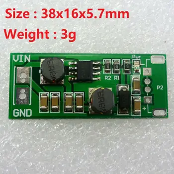 

DD1205UA*5 5pcs 5W 3V 3.3V 3.7V 4.2V 5.5V to 5V buck-boost step up down DC DC converter Power supply module