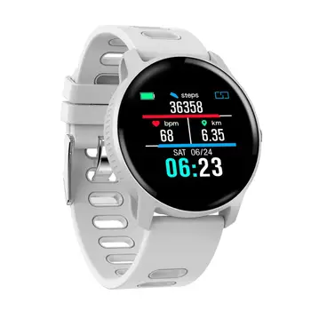 

696 S08 Smart Watch Ip68 Waterproof Heart Rate Monitor Smartwatch Bluetooth Smartwatch Activity Fitness Tracker Band PK CF18 B57