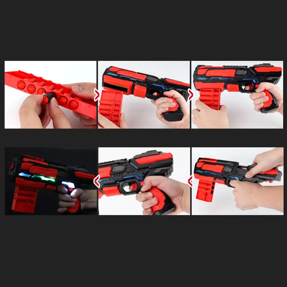 Новое поступление картридж ручной мягкий пулевидный пистолет костюм для Nerf пули игрушечный пистолет Дротика бластерный игрушечный пистолет с 6 пулями
