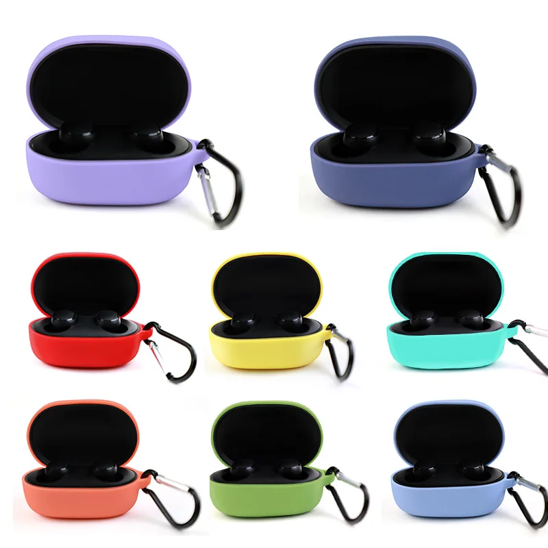 Силиконовый чехол для наушников Xiaomi Redmi AirDots 2 защитный Airdots S Bluetooth | Электроника
