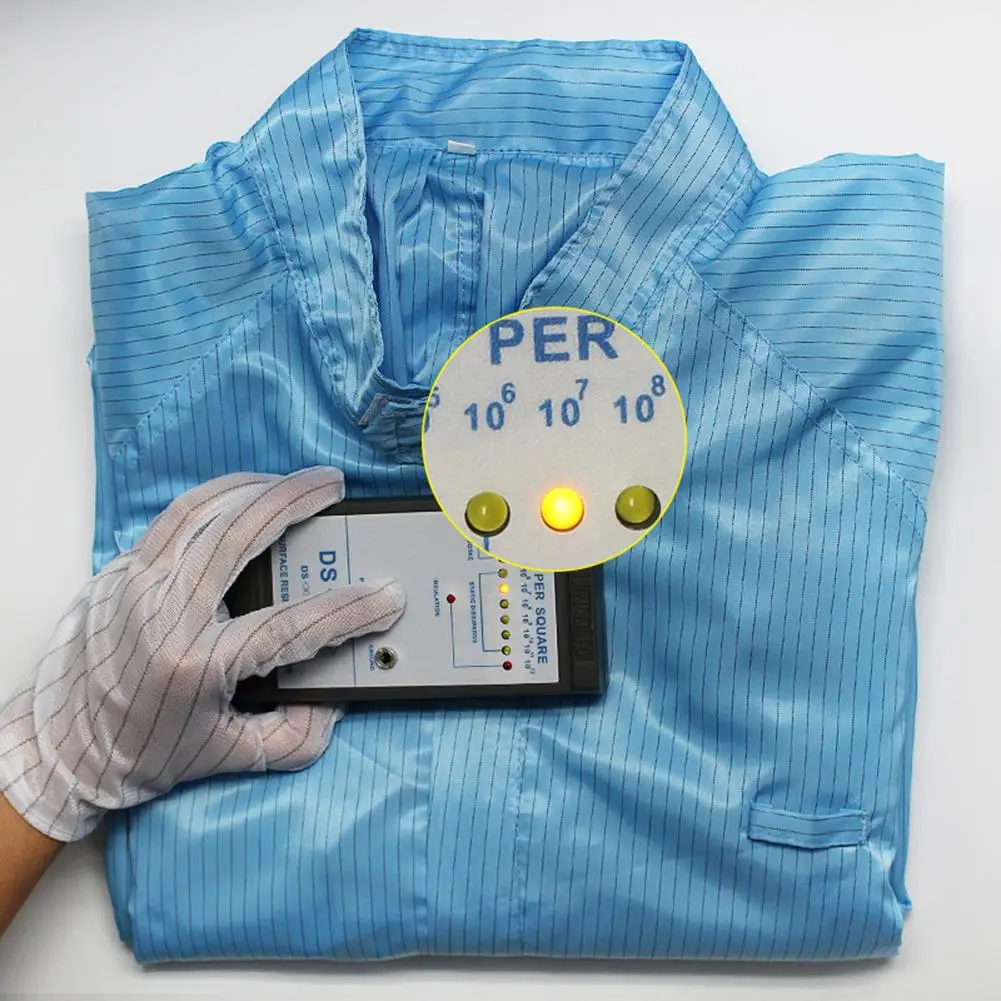 Disposable Protective Gown Protective Coverall Reusable Dust-proof Anti-static Protection Overall Suit With Hood Elastic Cuffs