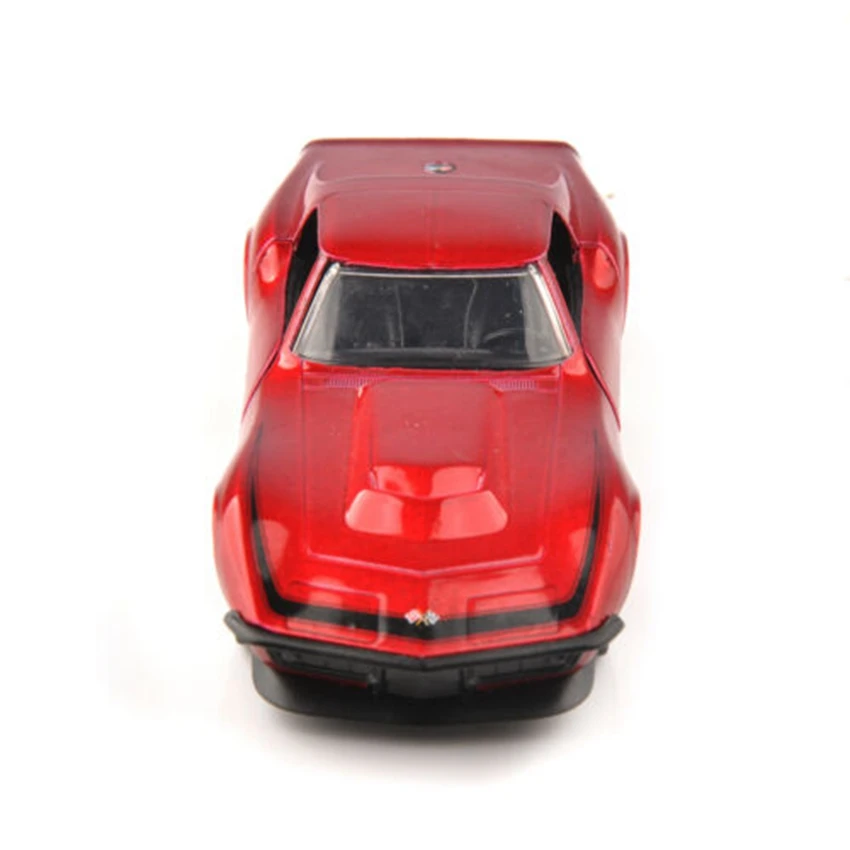 1/32 Jada 1969 Corvette StingRay ZL-1 красные транспортные средства литье под давлением гоночная модель автомобиля винтажный спортивный автомобиль коллекция игрушек