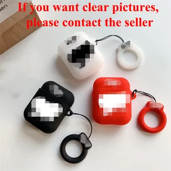 

Silicone protective Case For Apple Airpods 1 2 Case Cute cartoon shell For Airpods pro Wireless Bluetooth Earphone Cases