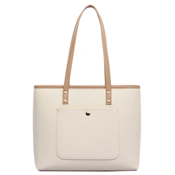 

JIQUANMEI One Shoulder Large Capacity Shockproof Laptop Bag for Ladies