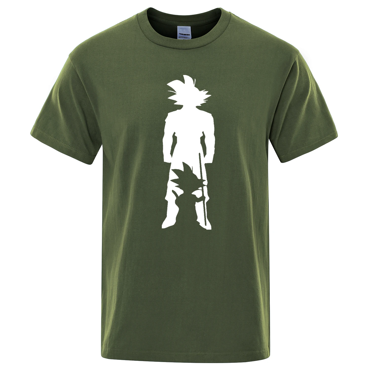 Летние новые футболки Dragon Ball Z, Мужская футболка с принтом из мультфильма, футболка «Goku», уличная одежда, высокое качество, хлопковые топы, мужские футболки