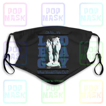 

Dust Mask with Filter Leg Day Platz Unofficial Golden Age Bodybuilding Gym Fitness Motivation Washable Reusable Mask