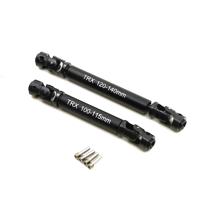 2Pcs Metal CVD Transmission Shaft Drive Shaft for 1/10 RC Rock Crawler 324MM Wheelbase Traxxas TRX4 TRX-4 RC Car