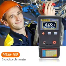 MESR-100 Измеритель сопротивления конденсатора Омметр прибор для ремонта Высокоточный измерительный прибор