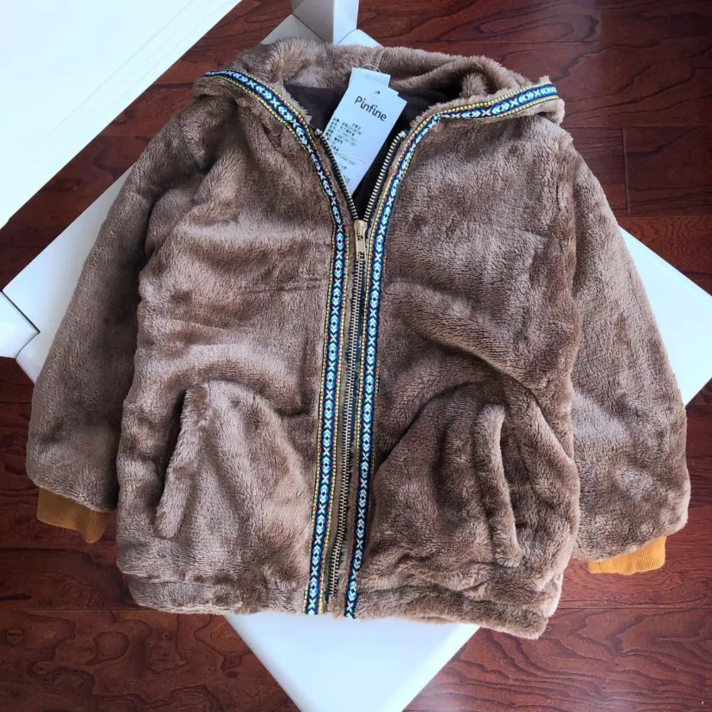 Распродажа; плотная куртка с капюшоном для мальчиков; детское Фланелевое пальто
