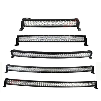 

Car Spotlight LED Light Double Row Long Strip Light Medium Net Spotlight Car Modified Light for off-Road Car