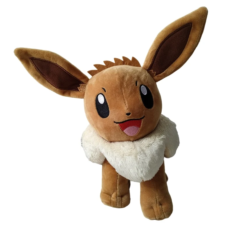 Eevee оригинальная плюшевая игрушка в виде покемона 27 см высококачественные