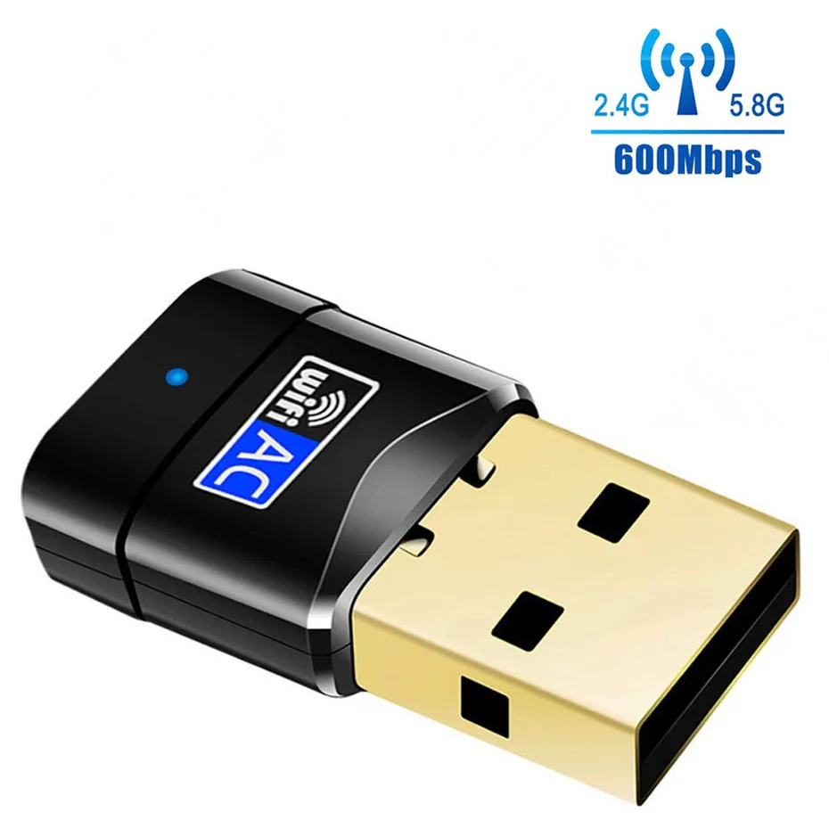 AC600M USB Adapter Driver Free-auto install RTL8811CU Dual Band 11AC(5.8G) 11N(2.4G) 600Mbps USB Wi-fi Dongle