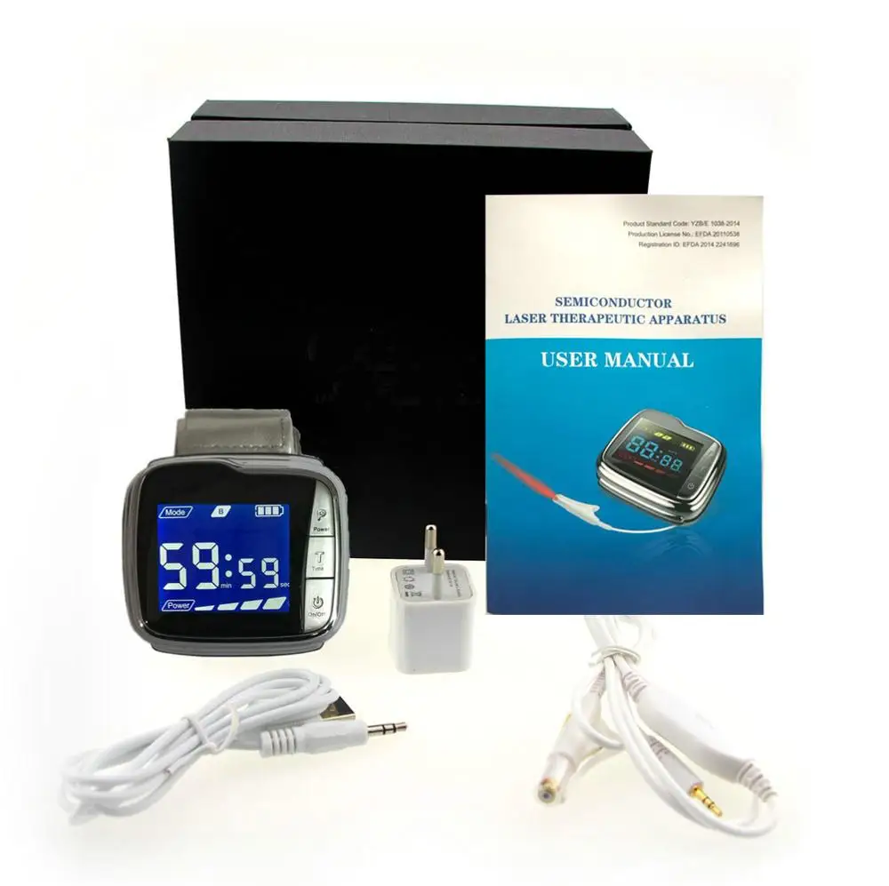 Наручные часы 650nm лазерный терапевтический аппарат для акупунктуры| |
