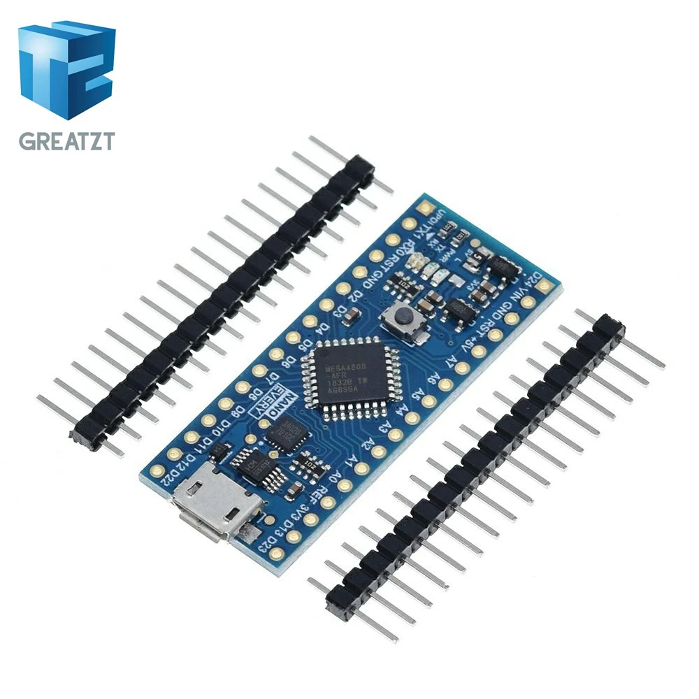 Новое поступление контроллер Nano совместимый с Arduino each Atmega4808 обновленный Atmega328 CH340