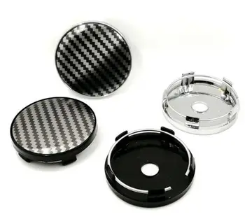 

20pcs/lot Center Caps For Fit Diameter 56MM Inner Rim Wheel Hub Caps No Logo Emblem Universal Base carbon
