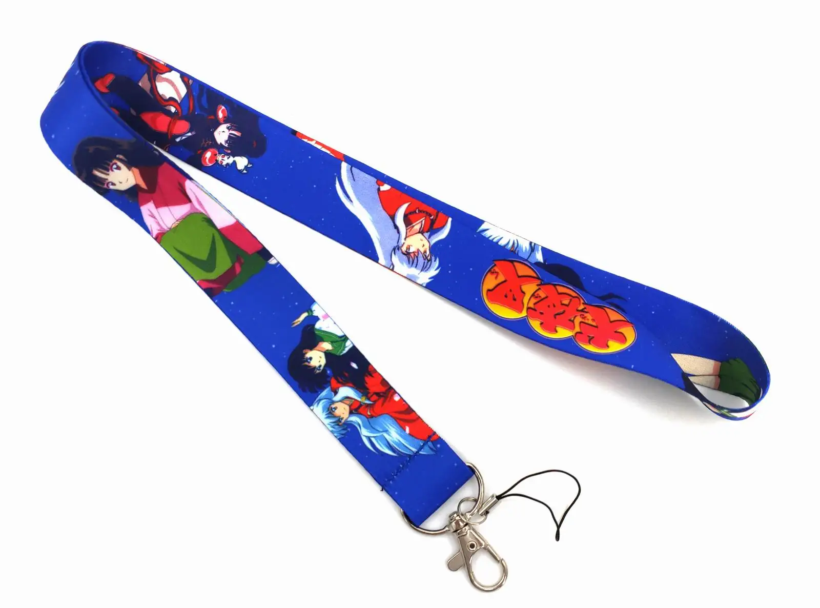 

New 60pcs Japan Anime Lanyard Keychain For Keys Badge ID Mobile Phone Key Rings Neck Straps Accessories