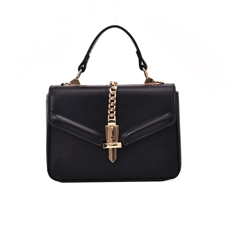 Mowah, маленькие женские сумки, винтажная сумка через плечо, модная квадратная сумка на плечо, сумка во французском стиле, женская сумка-мессенджер, BIA319 PM49 - Цвет: Black