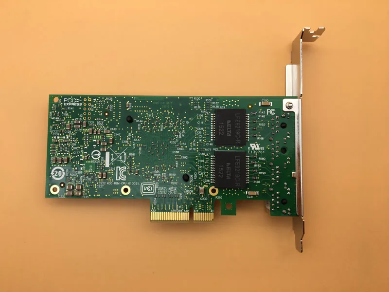 Для I350-T4 PCI-Express PCI-E X4 четыре RJ45 гигабитный порт серверный адаптер NIC