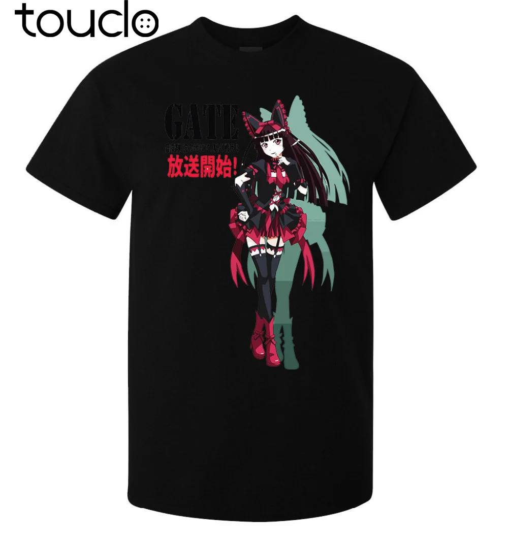 Новая повседневная хлопковая Футболка Gate Rory Mercury Demigoddess Аниме Манга (доступно для