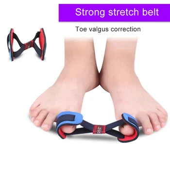 

Good Healthy Toe Separator Protector Silicone Thumb Bunion Corrector Feet Care Correction Tools with Massage Ball Kit