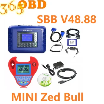 

2020 Newest SBB Pro2 V48.88 Auto Key Programmer + Smart Zed-Bull With Mini Type No Tokens Needed Works for Multi-Brand Cars