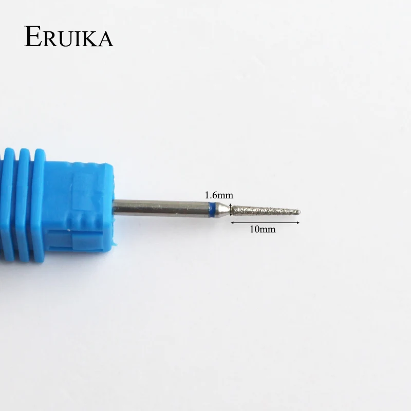 ERUIKA 1 шт. алмазное сверло электрическое сверло для ногтей вращающийся инструмент для дизайна ногтей фреза для маникюра полировальная машина