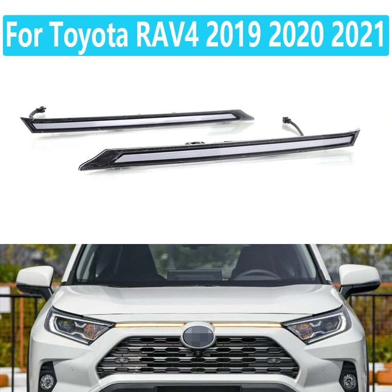 

Дневные ходовые огни для Toyota RAV4 2019 2020 2021, 2 шт.