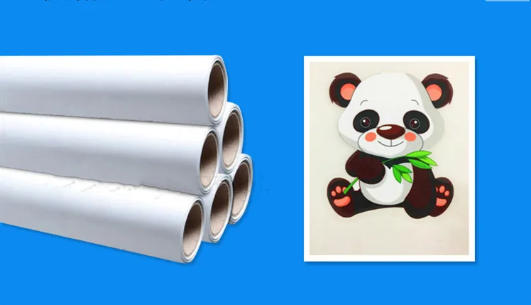 

1 sheet 25cmx100cmHigh-Quality Printable Vinyl Digital Printable PVC for Eco Solvent ink of Printer T-shirt Printing Press