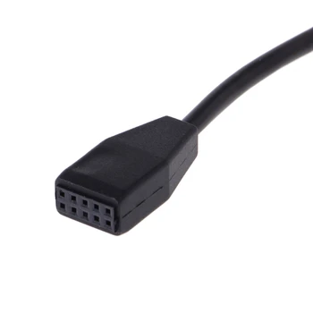 

3.5mm Car AUX Input Cable Audio Male Jack Music Adapter For Iphone BMW E46 E7CA