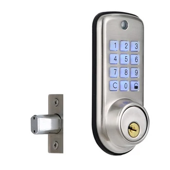 

Cheap Smart Home Digital Door Lock, Waterproof Intelligent Keyless Password Pin Code Door Lock Electronic Deadbolt Lock