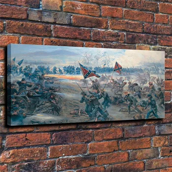 

Canvas Painting American Civil War Art Posters and Prints Wall Art Pictures for Home Decoration Living Room Decor
