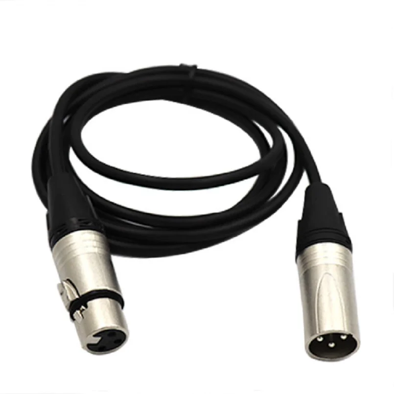 XLR кабель мужчин и женщин M/F 3pin jack аудио кабель для микрофонного ...